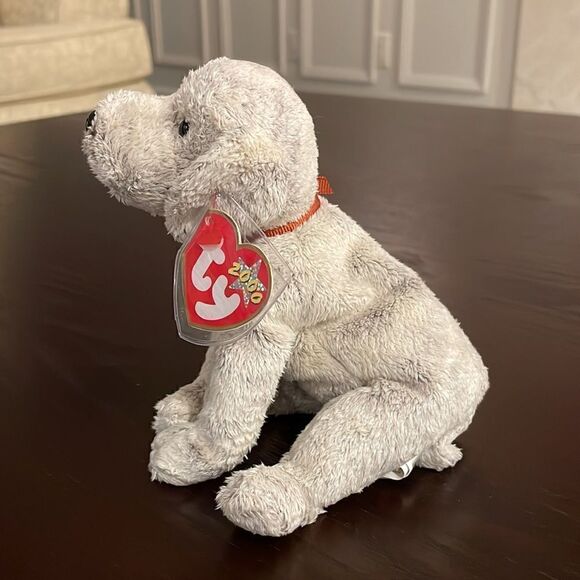 Tricks the Dog 2000 Ty Beanie Baby in Mint Condition with ear and Tush tags - Picture 2 of 5